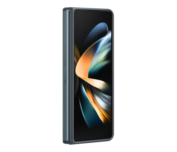 Samsung Leather Cover do Galaxy Fold 4 szary - 1061074 - zdjęcie